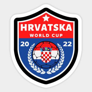 Hrvatska Football Sticker